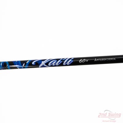 Used W/ Ping RH Adapter Mitsubishi Rayon Kai'li Blue 60g Fairway Shaft X-Stiff 42.0in