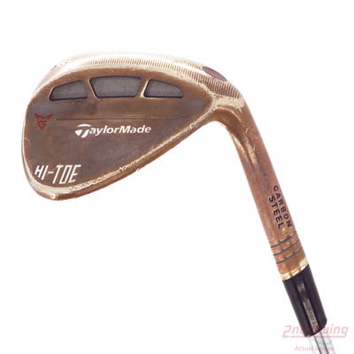 TaylorMade HI-TOE RAW Wedge Lob LW 58° 10 Deg Bounce FST KBS Hi-Rev 2.0 115 Steel Regular+ Right Handed 35.0in