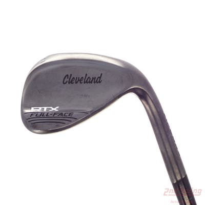 Cleveland RTX Full Face Black Satin Wedge Lob LW 60° 9 Deg Bounce Dynamic Gold Spinner TI Steel Wedge Flex Right Handed 35.0in