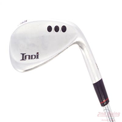 Indi Golf ATK SR Satin Chrome Wedge Gap GW 52° 8 Deg Bounce Project X LZ 6.0 Steel Stiff Right Handed 35.5in
