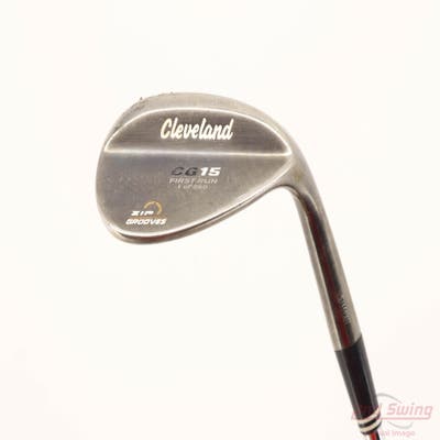 Cleveland CG15 Black Pearl Wedge Sand SW 56° 14 Deg Bounce Cleveland Traction Wedge Steel Wedge Flex Right Handed 35.5in