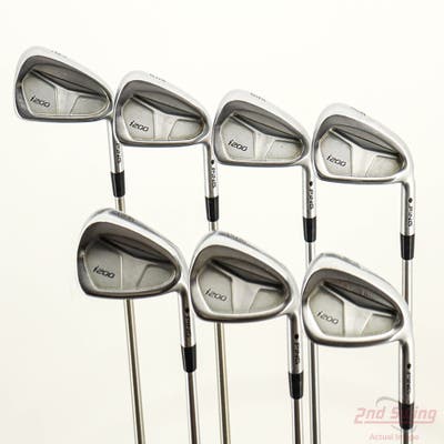 Ping i200 Iron Set 4-PW FST KBS Tour C-Taper 130 Steel X-Stiff Right Handed Black Dot +1/4"