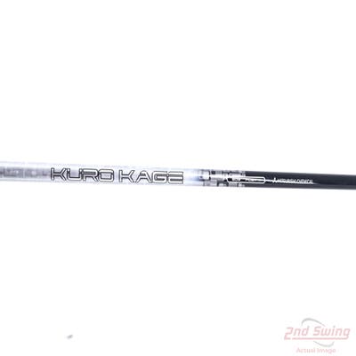 Used W/ TaylorMade RH Adapter Mitsubishi Rayon Kuro Kage Silver Dual Core 60g Driver Shaft X-Stiff 44.0in