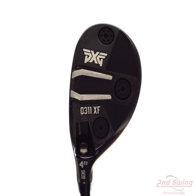 PXG 0311 XF GEN5 Hybrid 4 Hybrid 22° Mitsubishi Tensei AV Blue Raw 75 Graphite Regular Left Handed 40.0in