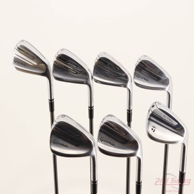 TaylorMade P-790 Iron Set 5-PW AW UST Recoil 760 ES SMACWRAP BLK Graphite Senior Right Handed +1"