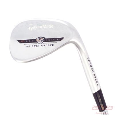 TaylorMade Tour Preferred Satin Chrome EF Wedge Lob LW 58° 13 Deg Bounce FST KBS Tour Steel Wedge Flex Right Handed 35.5in