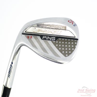 Ping s159 Chrome Wedge Sand SW 54° 10 Deg Bounce H Grind Mitsubishi Tensei Blue AM2 Graphite Stiff Left Handed Blue Dot 36.0in