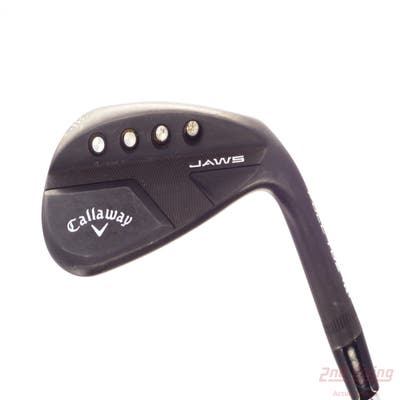 Callaway Jaws Full Toe Raw Black Wedge Lob LW 58° 10 Deg Bounce Dynamic Gold Spinner TI Steel Wedge Flex Right Handed 35.0in
