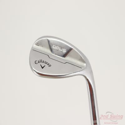 Callaway Opus Brushed Chrome Wedge Sand SW 54° 12 Deg Bounce S Grind True Temper Dynamic Gold X7 Steel X-Stiff Right Handed 35.25in