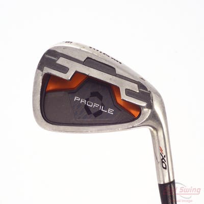 Wilson Staff Profile XD Single Iron 6 Iron Stock Steel Shaft Steel Junior Regular Right Handed 37.0in