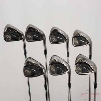 Callaway Apex Smoke 19 Iron Set 5-PW AW Project X Catalyst 60 Graphite Regular Right Handed +1/2"