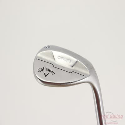 Callaway Opus Brushed Chrome Wedge Lob LW 60° 6 Deg Bounce T Grind True Temper Dynamic Gold Mid 115 Wedge Steel Wedge Flex Right Handed 35.25in