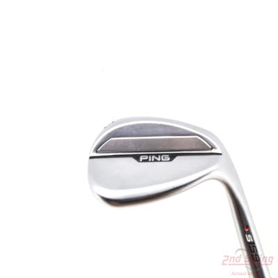 Ping s159 Chrome Wedge Lob LW 60° 6 Deg Bounce T Grind Dynamic Gold TI Onyx S400 Graphite Stiff Right Handed Red dot 35.5in