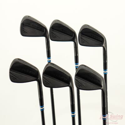 Cobra 2025 King Forged MB Black Iron Set 5-PW Fujikura AXIOM 105 Graphite X-Stiff Right Handed -1/4"