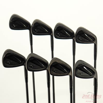 Mizuno JPX 925 Forged Black Iron Set 4-PW GW Dynamic Gold Mid 115 TI S400 Gun Metal Steel Stiff Right Handed STD