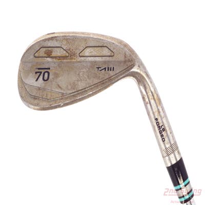 Sub 70 TAIII Forged Raw Wedge Lob LW 58° True Temper Dynamic Gold 105 Steel Stiff Right Handed 35.5in