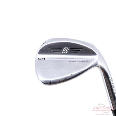 Titleist Vokey SM9 Tour Chrome Wedge Sand SW 56° 8 Deg Bounce M Grind Titleist Vokey BV Steel Wedge Flex Right Handed 35.5in