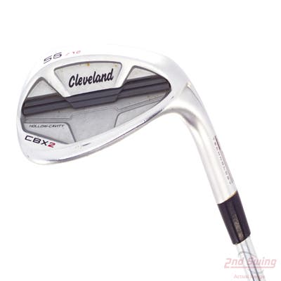 Cleveland CBX 2 Wedge Sand SW 56° 12 Deg Bounce Nippon Pro Modus 3 115 Wedge Steel Wedge Flex Right Handed 35.5in