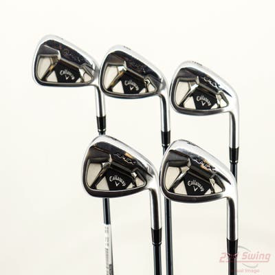 Callaway Apex 21 Iron Set 7-PW AW UST Mamiya Recoil 65 Dart Graphite Regular Right Handed STD