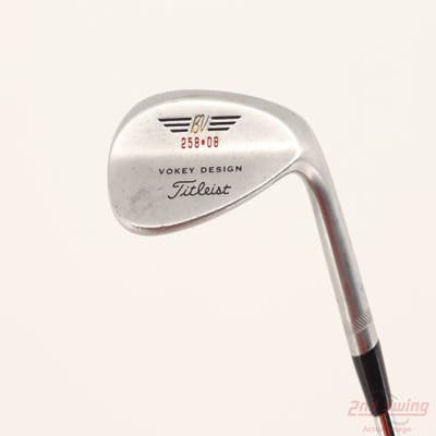 Titleist Vokey Tour Chrome Wedge Lob LW 58° 8 Deg Bounce True Temper Dynamic Gold Steel Wedge Flex Right Handed 35.5in
