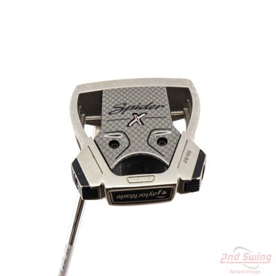 TaylorMade Spider X Hydro Blast Flow Neck Putter Steel Left Handed 34.0in