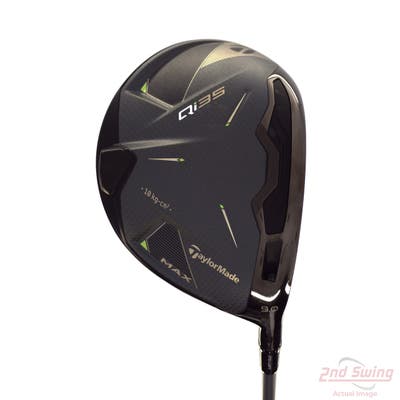 Mint TaylorMade Qi35 MAX Driver 9° Fujikura 2025 Air Speeder 50 Black Graphite Regular Right Handed 46.0in