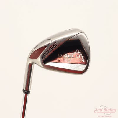 Callaway Diablo Edge Single Iron 6 Iron Callaway Diablo Edge Steel Steel Uniflex Left Handed 38.0in