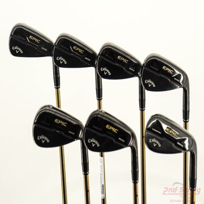 Callaway EPIC MAX Star Iron Set 6-PW AW SW UST ATTAS Speed Series 50 Graphite Senior Right Handed +1/2"