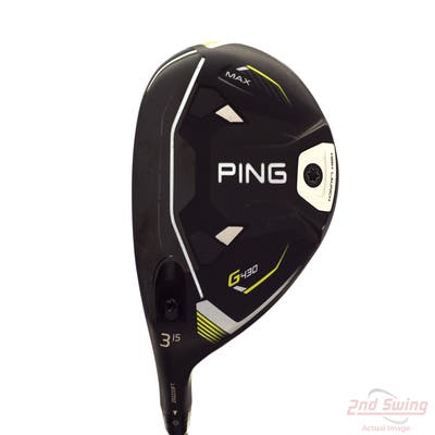 Ping G430 MAX Fairway Wood 3 Wood 3W 15° ALTA CB 65 Black Graphite Senior Left Handed 43.0in