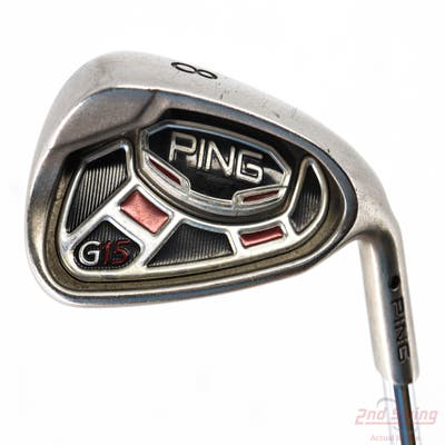 Ping G15 Single Iron 8 Iron Ping AWT Steel Regular Right Handed Black Dot 36.5in