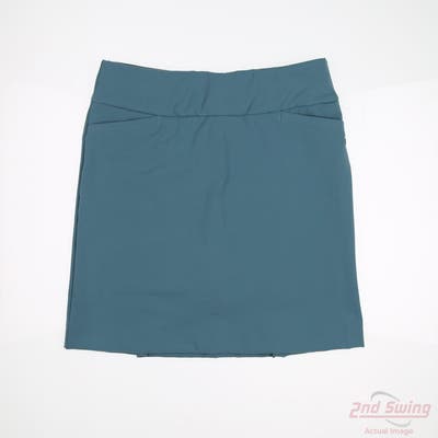 New Womens Fairway & Greene Skort Large L Blue MSRP $90