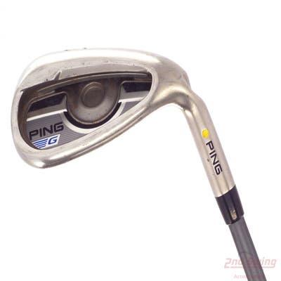 Ping 2016 G Wedge Sand SW CFS 70 Graphite Graphite Regular Right Handed Yellow Dot 35.5in