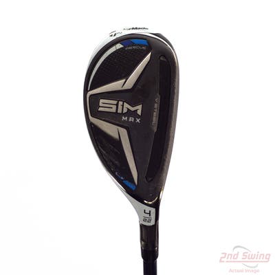 TaylorMade SIM MAX Hybrid 4 Hybrid 22° Fujikura Ventus Blue 7 Graphite Stiff Right Handed 40.0in