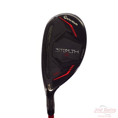 TaylorMade Stealth 2 HD Rescue Hybrid 4 Hybrid 23° Fujikura Speeder NX Red 60 Graphite Stiff Left Handed 40.5in
