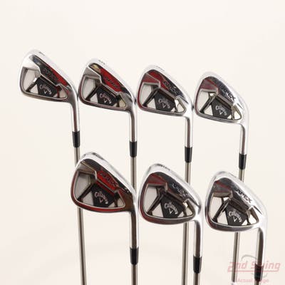 Callaway Apex 19 Iron Set 4-PW Aerotech SteelFiber i95 Graphite Stiff Right Handed STD