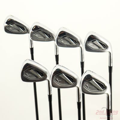 Mint Mizuno JPX 925 Hot Metal Pro Iron Set 4-PW Mitsubishi MMT 85 Graphite Stiff Right Handed -1/4"