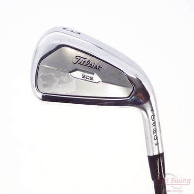 Titleist 2023 U 505 Utility Utility Iron 3 Utility PX HZRDUS Smoke Black RDX 80 Graphite Stiff Right Handed 39.5in
