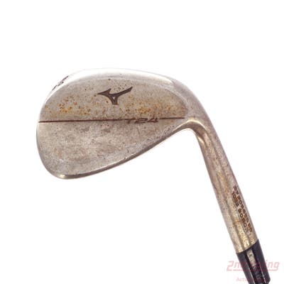 Mizuno T24 Raw Wedge Lob LW 58° 12 Deg Bounce D Grind Dynamic Gold Tour Issue S400 Steel Stiff Right Handed 35.5in