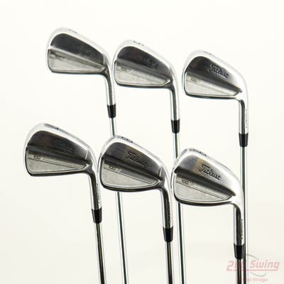 Titleist 2023 T100/T150 Combo Iron Set 4-9 Iron Stock Steel Shaft Steel Stiff Right Handed +3/4"