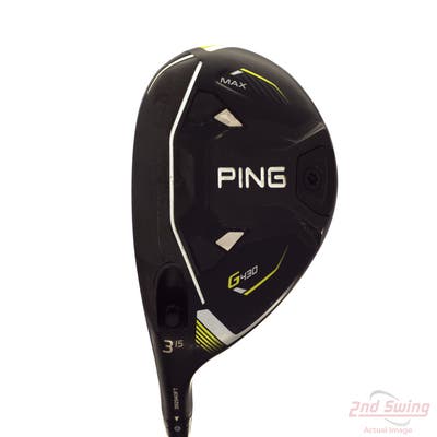 Ping G430 MAX Fairway Wood 3 Wood 3W 15° ALTA CB 65 Black Graphite Stiff Left Handed 43.0in