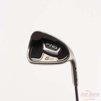 Ping G20 Single Iron 6 Iron Ping CFS Steel Stiff Right Handed Black Dot 38.0in