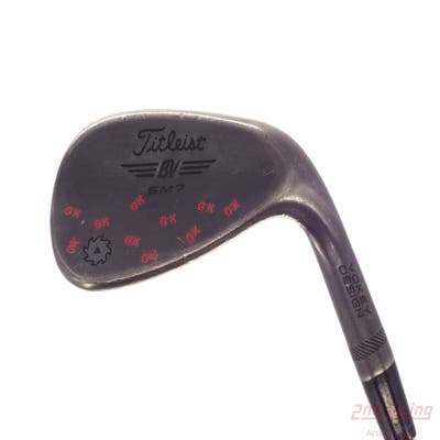 Titleist Vokey SM7 Jet Black Wedge Sand SW 54° 14 Deg Bounce F Grind SM7 BV Steel Wedge Flex Right Handed 35.25in