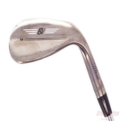 Titleist Vokey SM9 Brushed Steel Wedge Lob LW 60° 4 Deg Bounce T Grind FST KBS Tour Lite Steel Regular Right Handed 35.0in