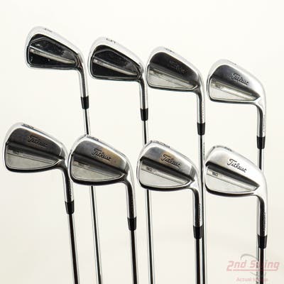 Titleist 2023 T150/T200 Combo Iron Set 4-PW AW FST KBS $-Taper 120 Steel Stiff Right Handed STD