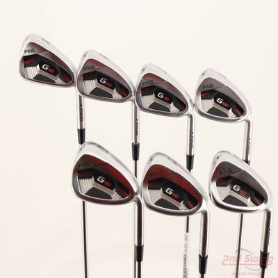 Ping G410 Iron Set 5-PW AW AWT 2.0 Steel Stiff Right Handed Black Dot +1/4"