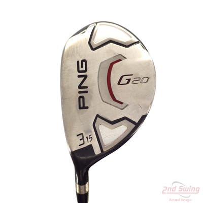 Ping G20 Fairway Wood 3 Wood 3W 15° Ping TFC 169F Graphite Regular Left Handed 43.0in
