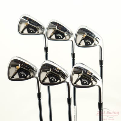 Callaway Apex 21 Iron Set 6-PW AW UST Mamiya Recoil Dart 75 F3 Graphite Regular STD
