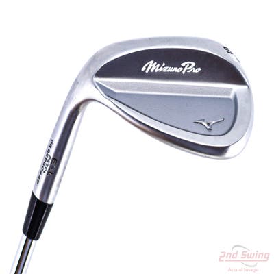 Mint Mizuno Pro T-3 Soft White Satin Wedge Lob LW 58° 12 Deg Bounce M Grind FST KBS Hi-Rev 2.0 115 Steel Wedge Flex Left Handed 35.25in