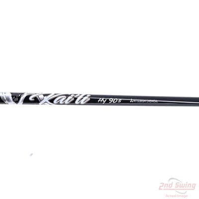 Used W/ TaylorMade RH Adapter Mitsubishi Rayon Kai'li White 90g Hybrid Shaft Stiff 39.5in