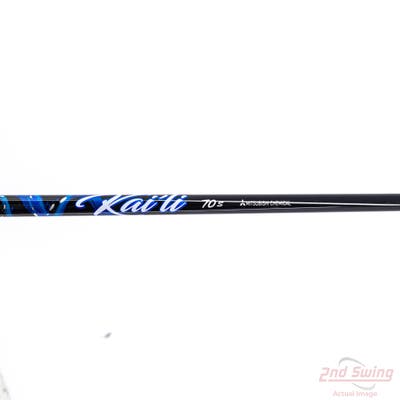 Used W/ TaylorMade RH Adapter Mitsubishi Rayon Kai'li Blue 70g Fairway Shaft Stiff 42.5in